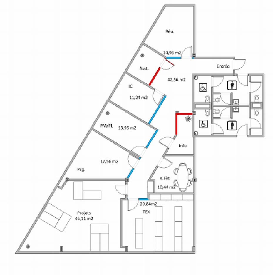 Bureau Montpellier 414m² Location bureau Montpellier Hérault OLBUR2313967 11